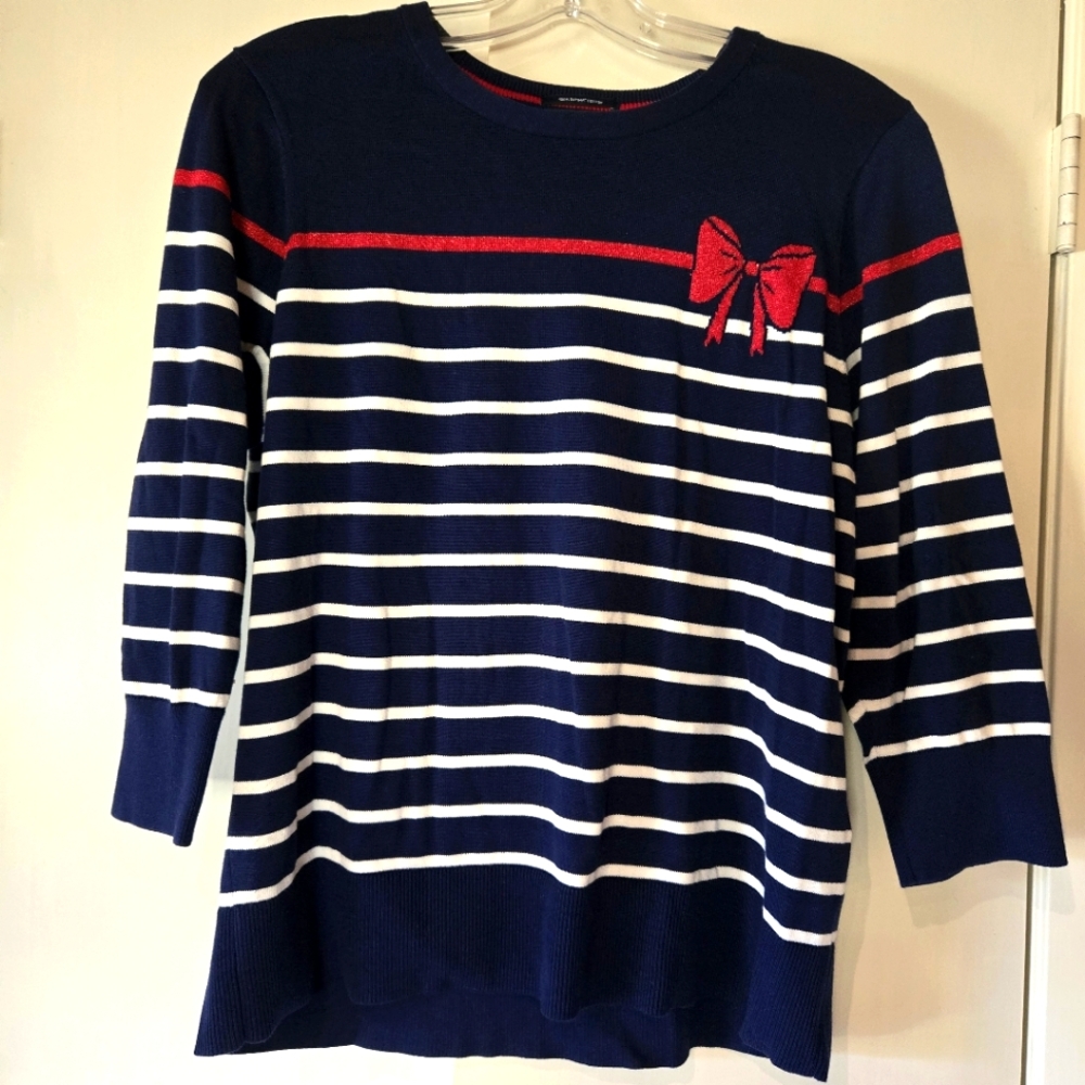 Lands' End Cotton Plus Size Sweater